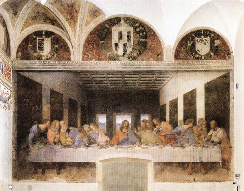 LEONARDO da Vinci Last Supper France oil painting art